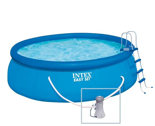 Piscine autoportante INTEX Easy Set Diam.4.57m x H.1.22m - Image 1